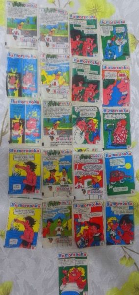 Chicle Bazooka 147 Lote Original Colección Historieta Retro