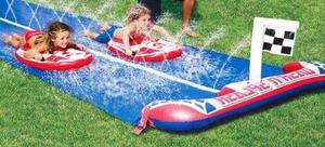 Deslizador Inflable Juguete Largo 4,88mts Con Barrenadores