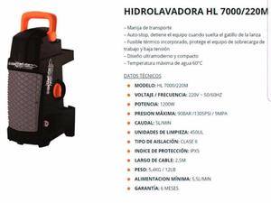 HIDROLAVADORA GLADIATOR / garantia de fábrica