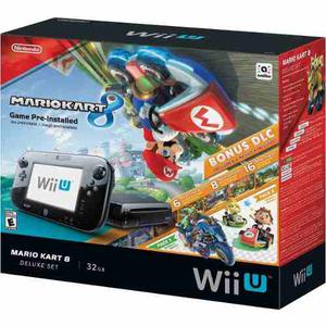 Nintendo Wii U Mario Kart 32gb + Juegos + Controles