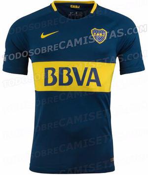 Remera Camiseta De Boca Titular Nike 2017 - 2018 Original