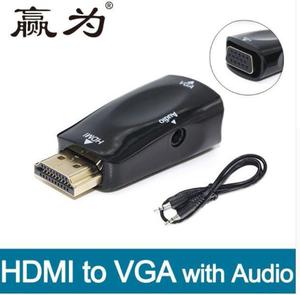Adaptador Hdmi A Vga V1.4 1080p Y Sonido Para