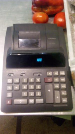 Calculaddora impresora casio dr-120lb