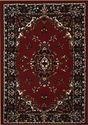 Carpeta Alfombra Clasica Layla Roja 185 X 270 Cm Mod.2