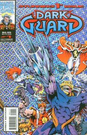 Dark Guard nº 1, Marvel UK. Tapa metalizada. En inglés.