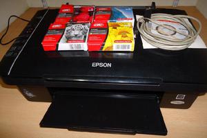 Impresora con Escáner Epson Tx115 Enciende No Funciona para