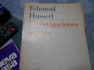 Investigaciones lógicas- Husserl