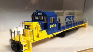 Locomotora Bachmann Sd40-2 Solo Carroceria Ho 1/87