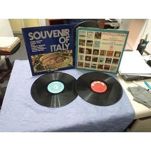 Long Play Souvenir Of Italy /san Remo 1962 Intérpretes