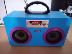 Parlante Portatil Playero MP3 Audio color Azul