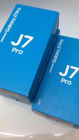 Samsung J7 Pro 32gb Dorados Nuevos..recibo tarjetas