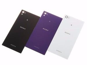 Tapa Trasera Vidrio Repuesto Sony Xperia Z1 Z2 Z3 Z4 Z5