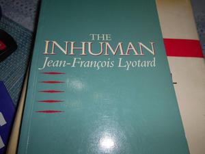 The Inhuman- J.F. Lyotard