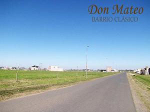 Vendo Lote en Don Mateo