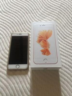 Vendo iPhone 6 S rosa 64gb impecable