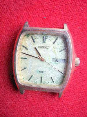 antiguo reloj seiko quarz japan caja repuesto no probado no