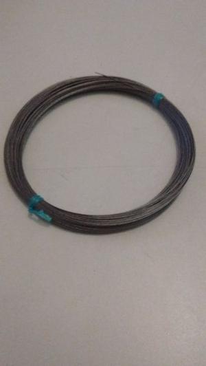 cable de acero 50 mtros 40 libras para chicotes y liders