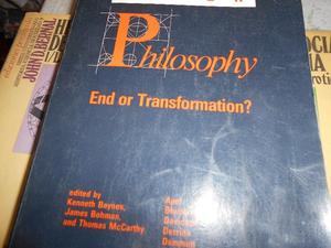 After Philosophy. End or Transformation?Baynes- Bohman and