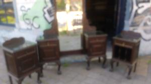 Antiguo muebles chippendale para dormitorio