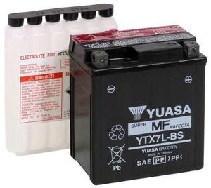 Batería Motos Yuasa Ytx7l-bs 12v 6ah Elite 125 Directorio