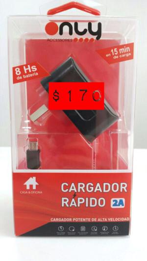 Cargador rapido 2.1A