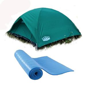 Carpa Iglu 4 Personas Sobretecho Resistente Base Aislante