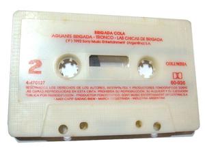 Cassette Brigada Cola Serie Argentina Retro Coleccion Tv