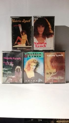 Cassettes Valeria Lynch $ 40 C/u Usados -excelente Estado!!