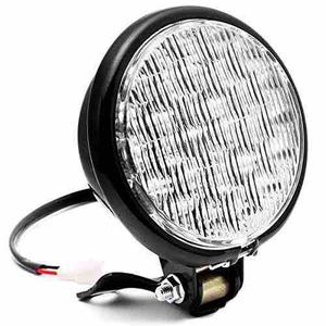 Faro Optica Delantero Led Cafe Racer Moto Tracker Universal