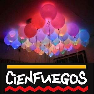#  Globos de LED  Marca Cienfuegos 