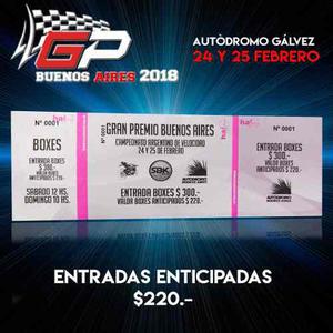 Gran Premio Buenos Aires Entradas Anticipadas Motos Mg Bikes