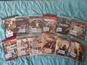 Juegos PS3 usados