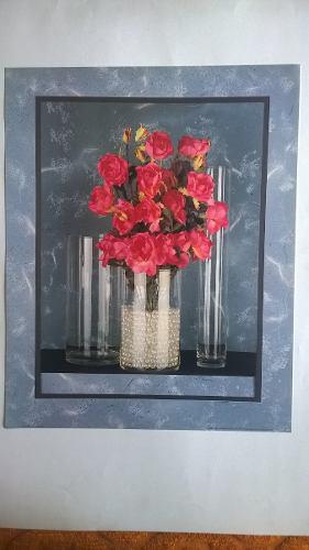 Lamina Arte Para Enmarcar Flores Rosas 40x50cm.
