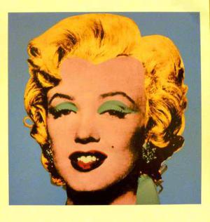 Marilyn Monroe Litografía Offset De Andy Warhol
