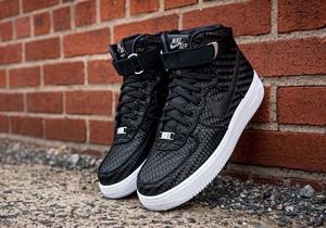 Nike Air Force High Woven Black