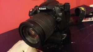 Nikon D80 Con Grip Lente  Nikon Batería Y Cargador