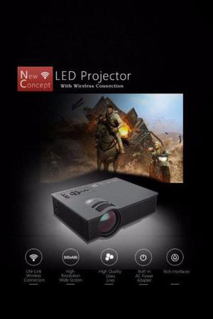 PROYECTOR DE 150 PULGADAS WIFI HDMI USB SD VGA CON 1200