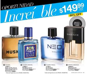 Perfumes masculinos de Avon baratisimos