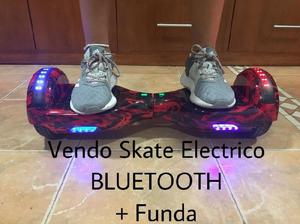 SKATE ELECTRICO con Bluetooth funda cargador