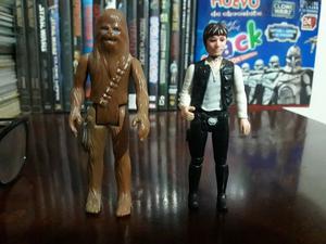 Star Wars Han Solo y Chewbacca kenner 