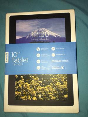 Tablet 10,1” Lenovo nueva sin uso