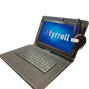 Tablet 10 Tyrrell 1gb 8gb Quad Core Funda Teclado Auricular