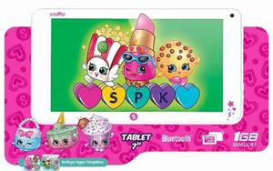 Tablet Level Up Shopkins 7 Hd Quadcore 8gb Android 6.0 Wifi