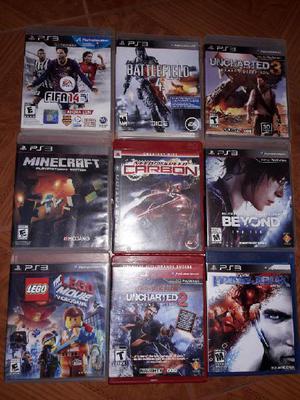 Vendo Lote de Juegos Ps3