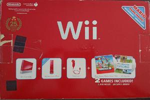 Vendo Nintendo Wii Roja, 25 Aniversario Impecable!!!