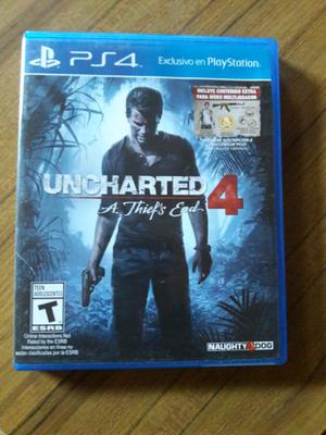 Vendo uncharted 4 ps4