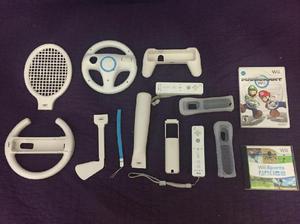 Wii Blanca, 2 Controles, Pack Deportes, Wii Sports Game,