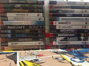 lote de juegos playstation III ps3 son 24 discos originales