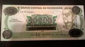 BILLETE DE NICARAGUA