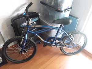 Bicicleta playera rodado 20, azul, sin uso